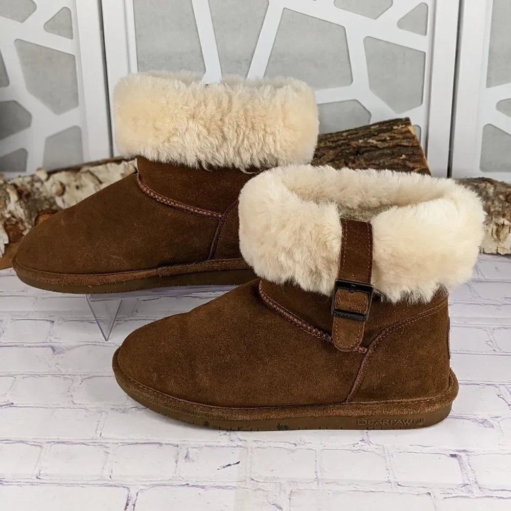 BEARPAW Abby Fold-Over Boots